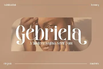 Gibroma Modern Stylish Serif Font