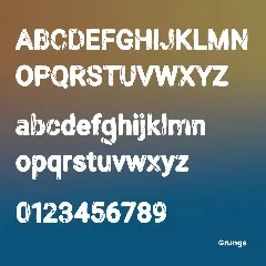 Garth font