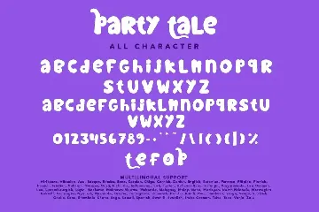 Party Tale font