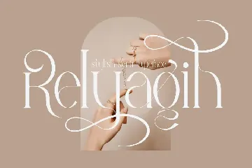 Relyagih Stylish Serif Font