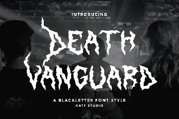 Death Vanguard font