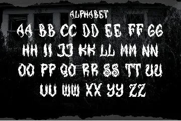 Rungkad Gothic Metal Font