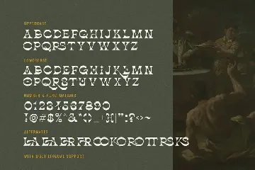 Quick Remarks - Reverse Serif font