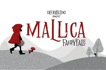 MALLICA fairytale font