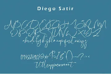 Diego Satir font