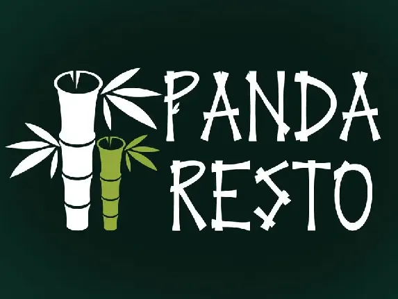 Bamboo Village Display Font