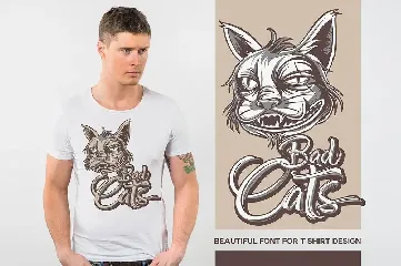 BADCATS font