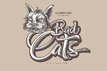 BADCATS font