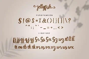 Jellyfish Script font