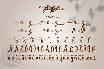 Jellyfish Script font