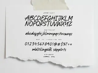 Richglory Hand Brush Font