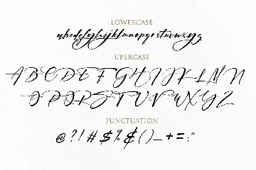 Signatrue font