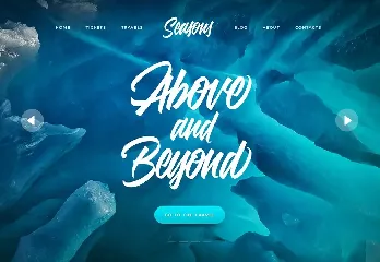 Adevale script font