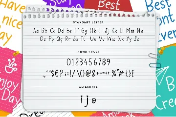 Bherlian Note font