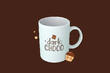 Home made choco font