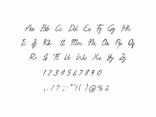 Drepton Olina Handwritten Font