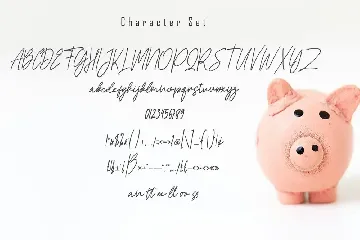 Francos Signature - Stylish Monoline Font