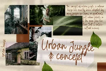 De Jungle Garden font