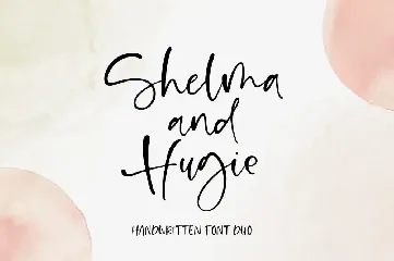 Shelma & Hugie font