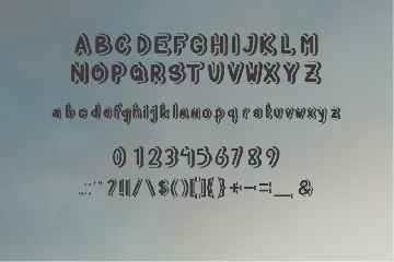 Machina-Ornamen Font