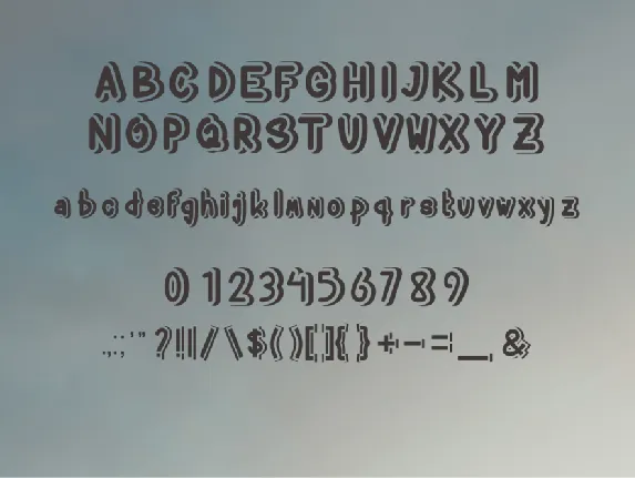 Machina-Ornamen Font