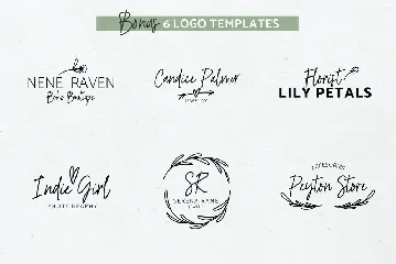 River Jade, Signature Font & Logos