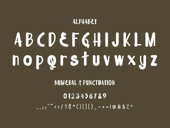 ANGIN FONT