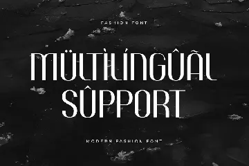 Fashion - Modern Fashion Font