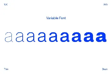 Standerd - Modern Grotesk font