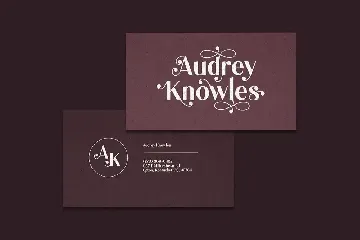 Burgundy - Curly Sans Serif font