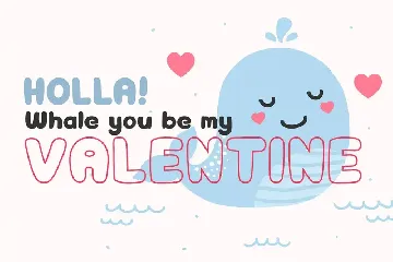 HollaBear - Cute & Playful Handmade Kids Font