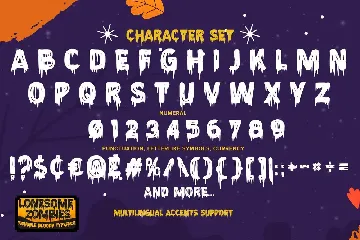 Lonesome Zombies - Terrible Bloody Typeface font