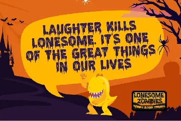 Lonesome Zombies - Terrible Bloody Typeface font