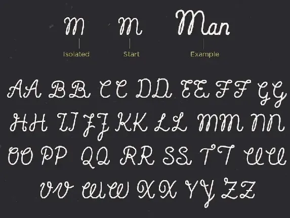 Balham to Brooklyn font