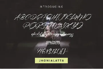 Jhoni Alatta font