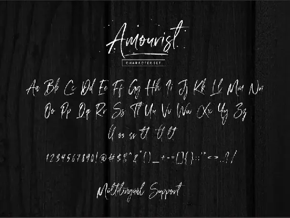 Amourist font