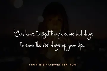 Shortime font