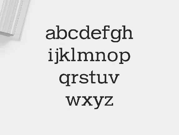 Farhan Slab Serif 5 Font Pack