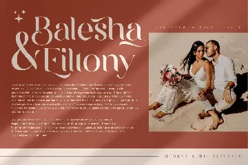 Belianty Elesha Elegant Serif Font