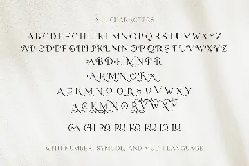 Carentro - Classy Serif font