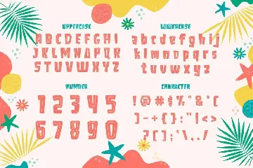 ALPALOZA - Kids Summer Font