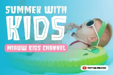 ALPALOZA - Kids Summer Font