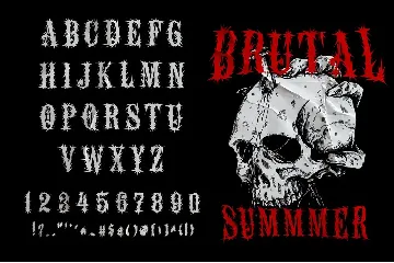 Rotogrim Metal Blackletter Display Font