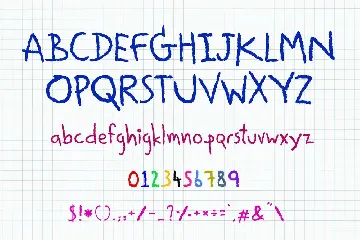 Oil Pastel Font