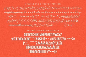 Arlysse SVG Brush Font Free Sans Serif Typeface