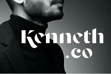 Raginy - Stencil Sans font