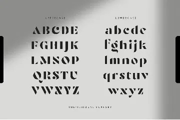 Raginy - Stencil Sans font