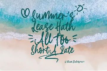 Summer Stylish font