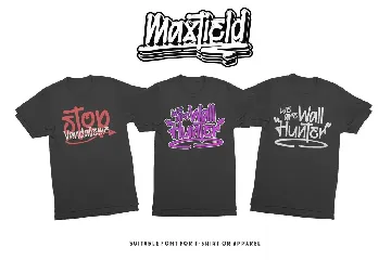 Maxtield | Graffiti Font