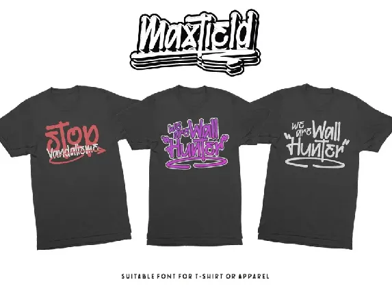 Maxtield | Graffiti Font